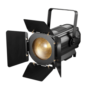 Fresnel LED FS-350 RGBW para Teatro e Televisão